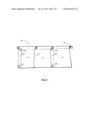 Magnetic Window Valance diagram and image