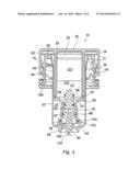 Container Closure Having Means For Introducing An Additive Into The     Contents Of The Container diagram and image