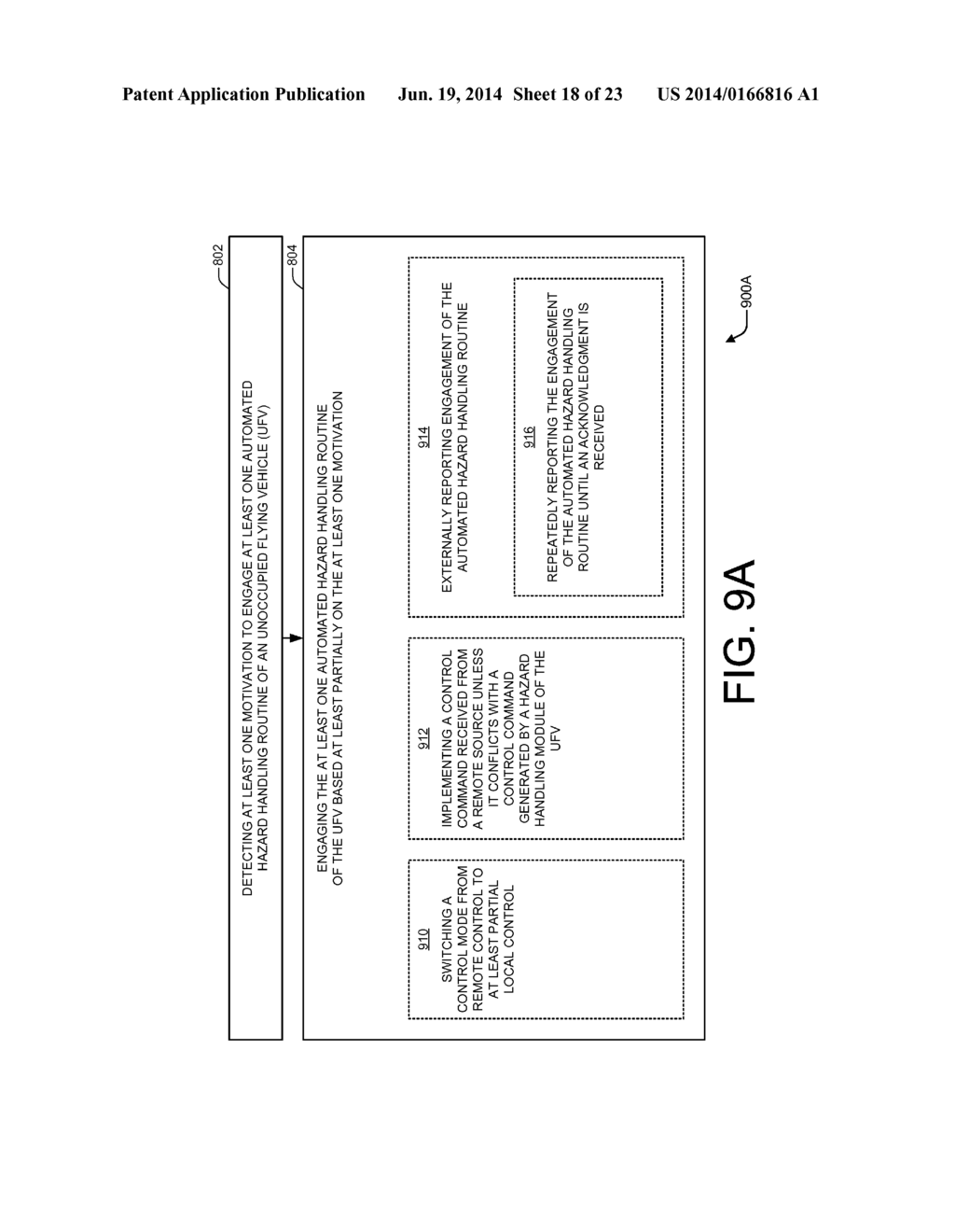 AUTOMATED HAZARD HANDLING ROUTINE ENGAGEMENT - diagram, schematic, and image 19