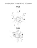 RESIN BRACKET AND BRACKETED VIBRATION DAMPING DEVICE EQUIPPED THEREWITH diagram and image