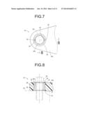 RESIN BRACKET AND BRACKETED VIBRATION DAMPING DEVICE EQUIPPED THEREWITH diagram and image