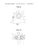 RESIN BRACKET AND BRACKETED VIBRATION DAMPING DEVICE EQUIPPED THEREWITH diagram and image