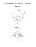 RESIN BRACKET AND BRACKETED VIBRATION DAMPING DEVICE EQUIPPED THEREWITH diagram and image