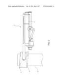 ADJUSTABLE HOLDER OF A HYDRAULIC BRAKE DEVICE FOR A BICYCLE diagram and image