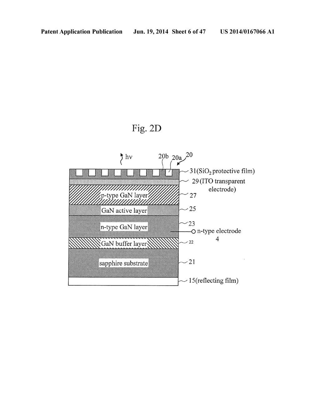 LIGHT EMITTING ELEMENT AND METHOD FOR MANUFACTURING SAME - diagram, schematic, and image 07