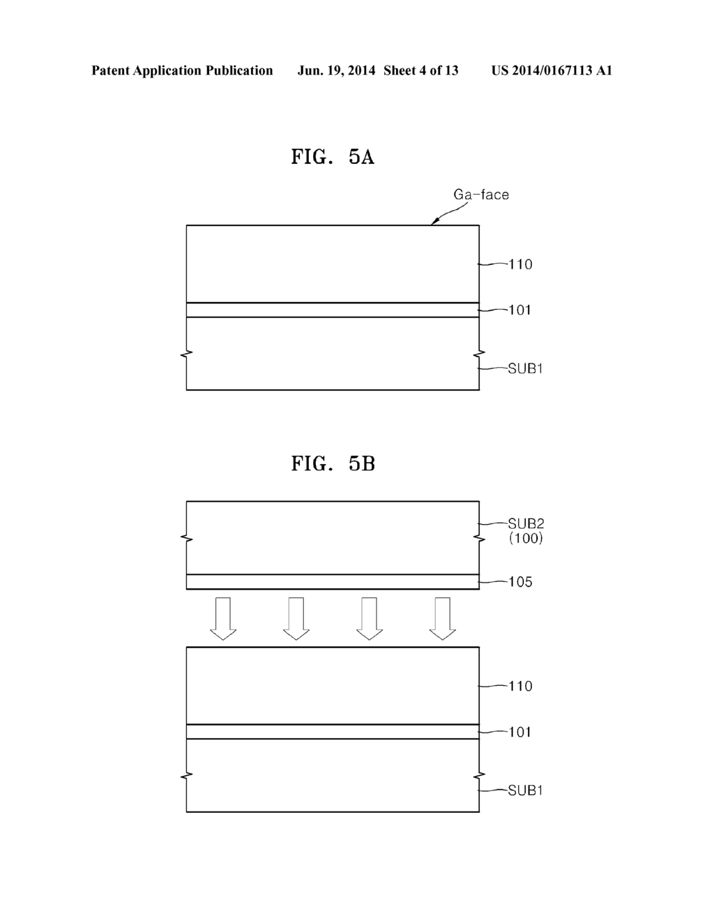 GALLIUM NITRIDE BASED SEMICONDUCTOR DEVICES AND METHODS OF MANUFACTURING     THE SAME - diagram, schematic, and image 05