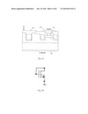 CIRCUIT CONFIGURATION AND MANUFACTURING PROCESSES FOR VERTICAL TRANSIENT     VOLTAGE SUPPRESSOR (TVS) AND EMI FILTER diagram and image