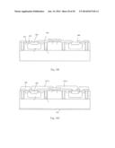 CIRCUIT CONFIGURATION AND MANUFACTURING PROCESSES FOR VERTICAL TRANSIENT     VOLTAGE SUPPRESSOR (TVS) AND EMI FILTER diagram and image