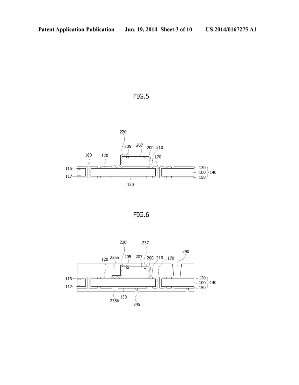 EMBEDDED PACKAGE AND METHOD OF MANUFACTURING THE SAME - diagram, schematic, and image 04