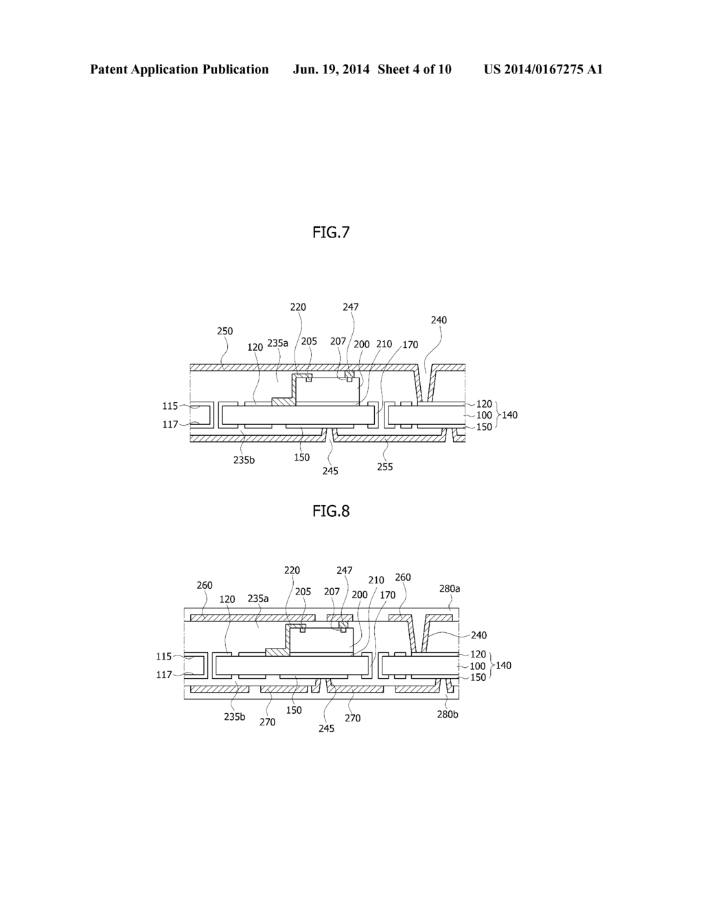 EMBEDDED PACKAGE AND METHOD OF MANUFACTURING THE SAME - diagram, schematic, and image 05