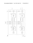 STACK TYPE SEMICONDUCTOR CIRCUIT WITH IMPEDANCE CALIBRATION diagram and image