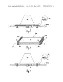 GASKET HAVING A PLIABLE RESILIENT BODY WTIH A PERIMETER HAVING     CHARACTERISTICS DIFFERENT THAN THE BODY diagram and image