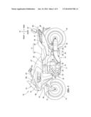 REAR STRUCTURE OF SADDLE RIDING TYPE VEHICLE diagram and image