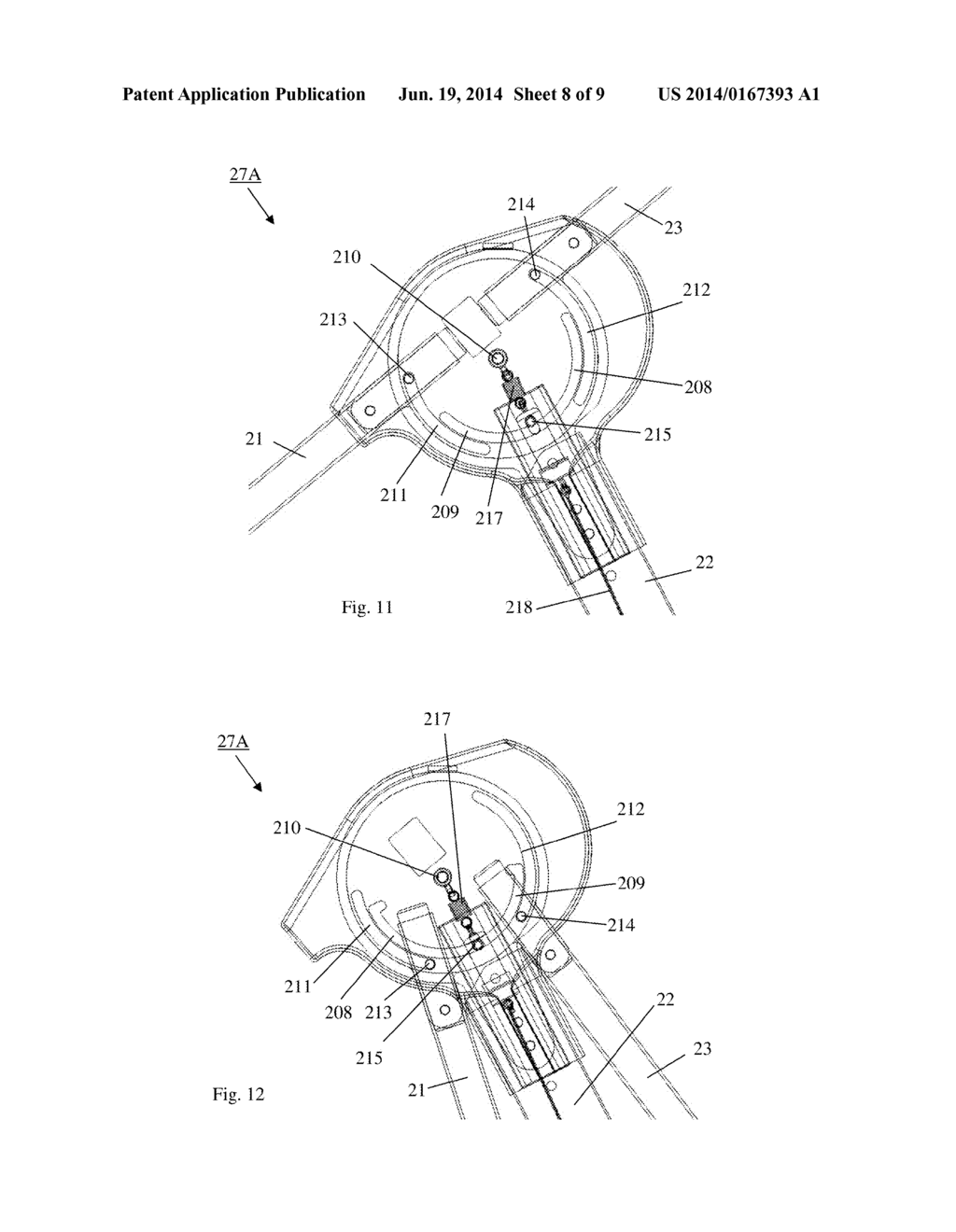 FOLDABLE STROLLER FRAME HAVING THREE SECTIONS JOINED TO AND FOLDABLE     AROUND A COMMON HUB STRUCTURE - diagram, schematic, and image 09