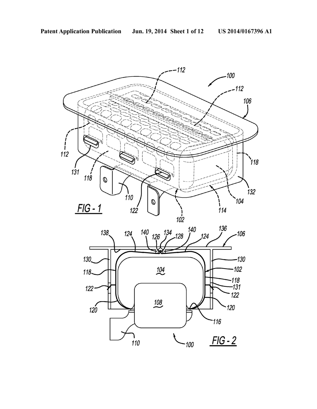 LOW MASS PASSENGER AIRBAG DESIGN - diagram, schematic, and image 02