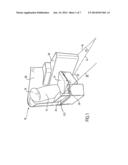 SECURE HERRINGBONE ARRANGEMENT FOR THE ARMREST OF A SEAT, SEAT AND TWO     SEAT ASSEMBLY PROVIDED WITH SUCH AN ARRANGEMENT diagram and image