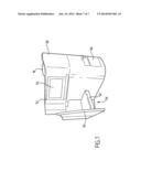 SECURE HERRINGBONE ARRANGEMENT FOR THE ARMREST OF A SEAT, SEAT AND TWO     SEAT ASSEMBLY PROVIDED WITH SUCH AN ARRANGEMENT diagram and image