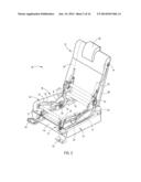 FLEX AND FOLD VEHICLE SEATING ASSEMBLY diagram and image