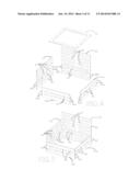 KNOCK-DOWN FURNITURE FRAME diagram and image