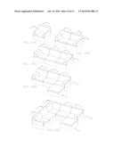 KNOCK-DOWN FURNITURE FRAME diagram and image