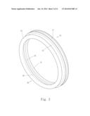 INTEGRAL WHEEL RIM FOR WHEELCHAIR diagram and image