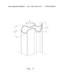 INTEGRAL WHEEL RIM FOR WHEELCHAIR diagram and image