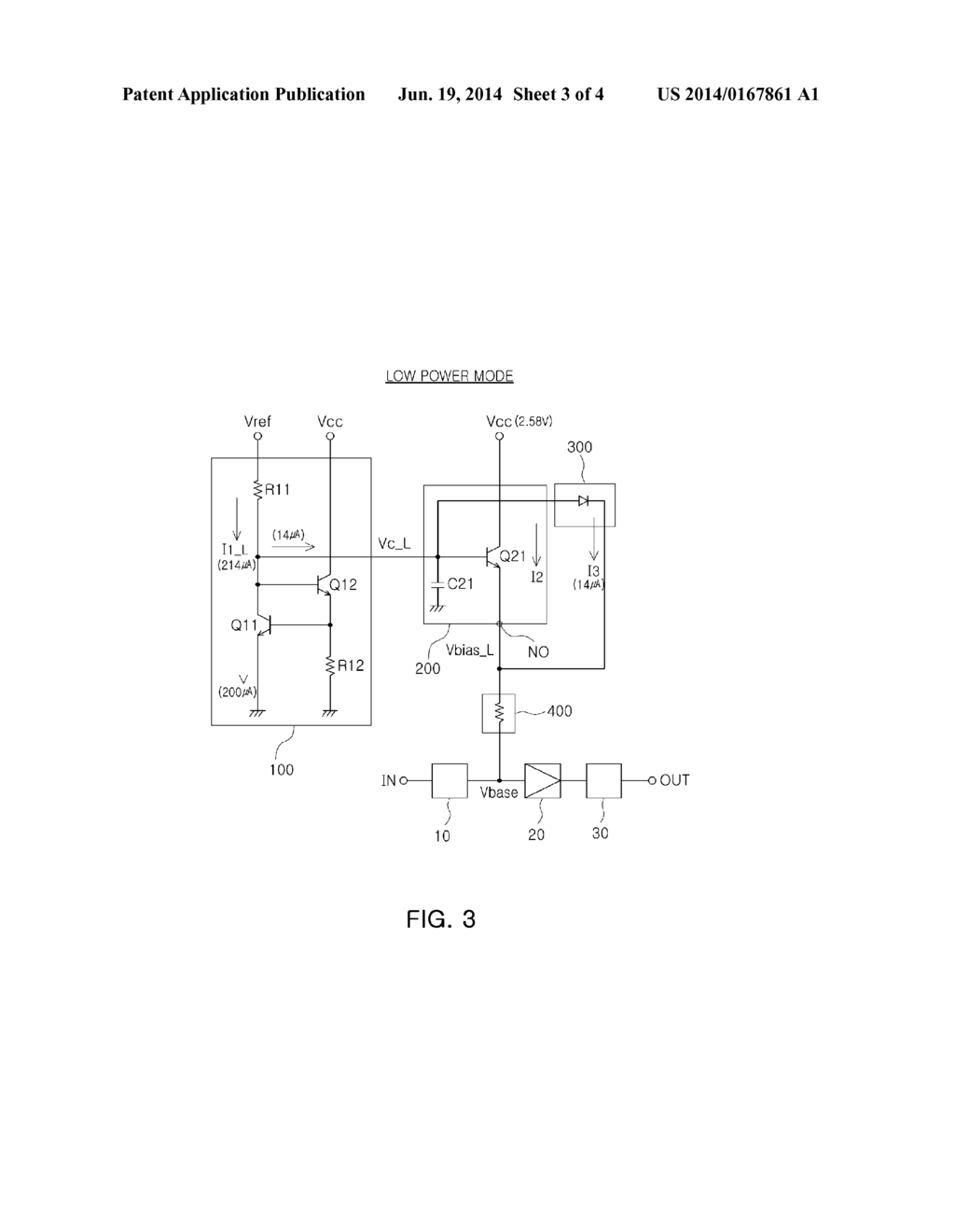 BIAS CIRCUIT AND POWER AMPLIFIER WITH DUAL-POWER MODE - diagram, schematic, and image 04