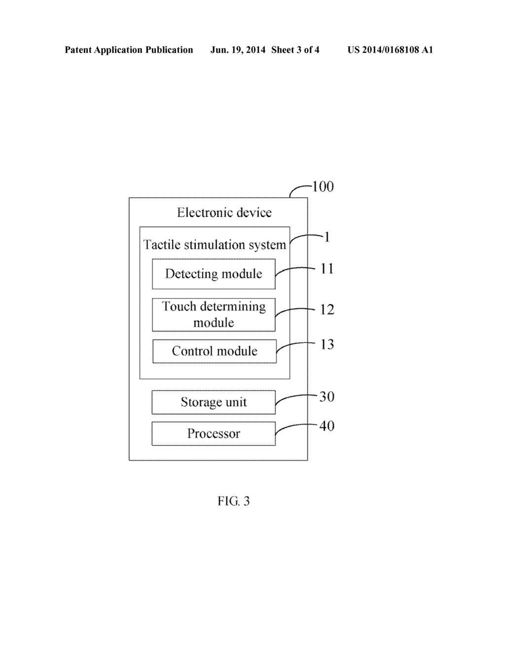 ELECTRONIC DEVICE AND METHOD FOR PROVIDING TACTILE STIMULATION - diagram, schematic, and image 04