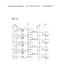 LIQUID CRYSTAL DISPLAY DEVICE AND METHOD FOR DRIVING AUXILIARY CAPACITANCE     LINES diagram and image