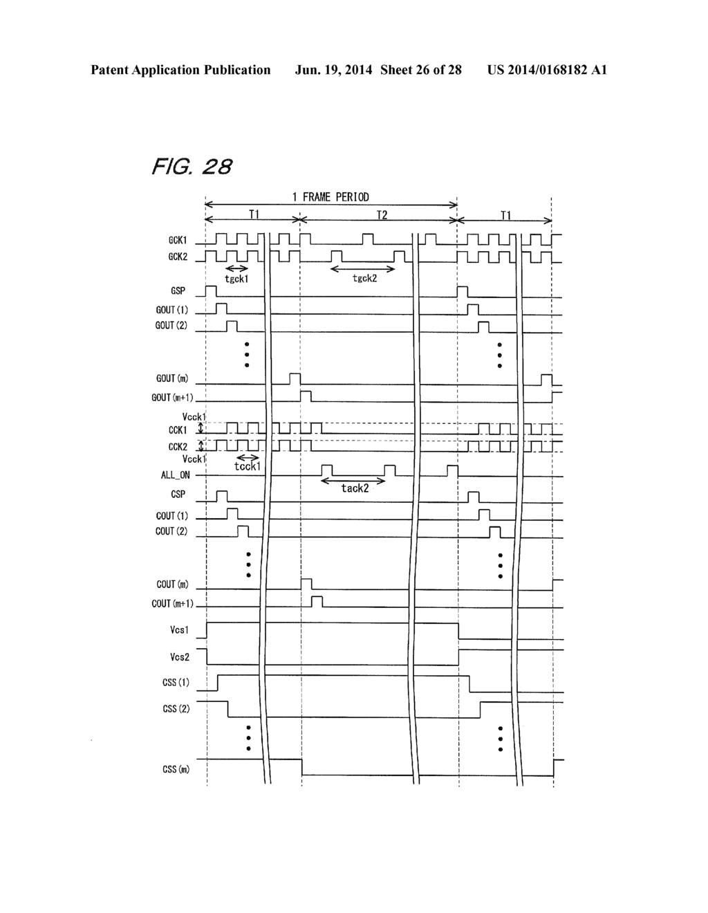 LIQUID CRYSTAL DISPLAY DEVICE AND METHOD FOR DRIVING AUXILIARY CAPACITANCE     LINES - diagram, schematic, and image 27