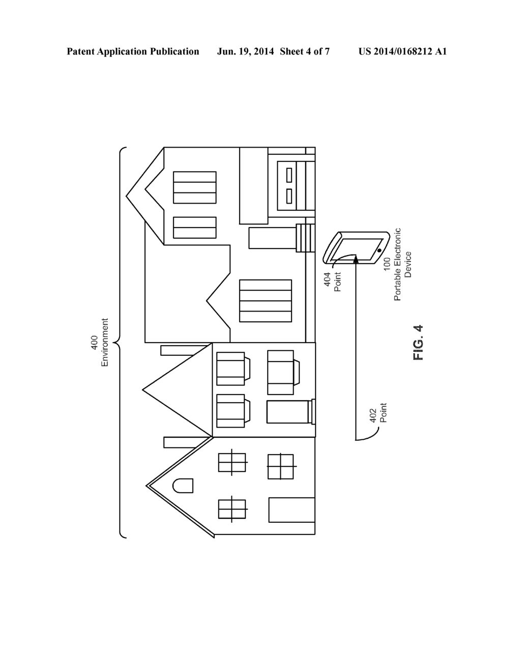 THREE-DIMENSIONAL SCANNING USING EXISTING SENSORS ON PORTABLE ELECTRONIC     DEVICES - diagram, schematic, and image 05