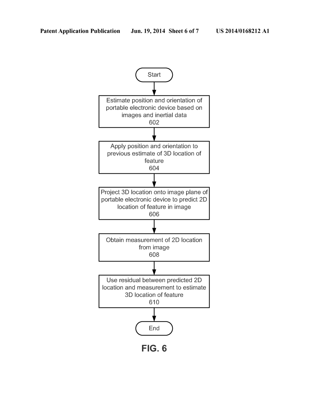 THREE-DIMENSIONAL SCANNING USING EXISTING SENSORS ON PORTABLE ELECTRONIC     DEVICES - diagram, schematic, and image 07