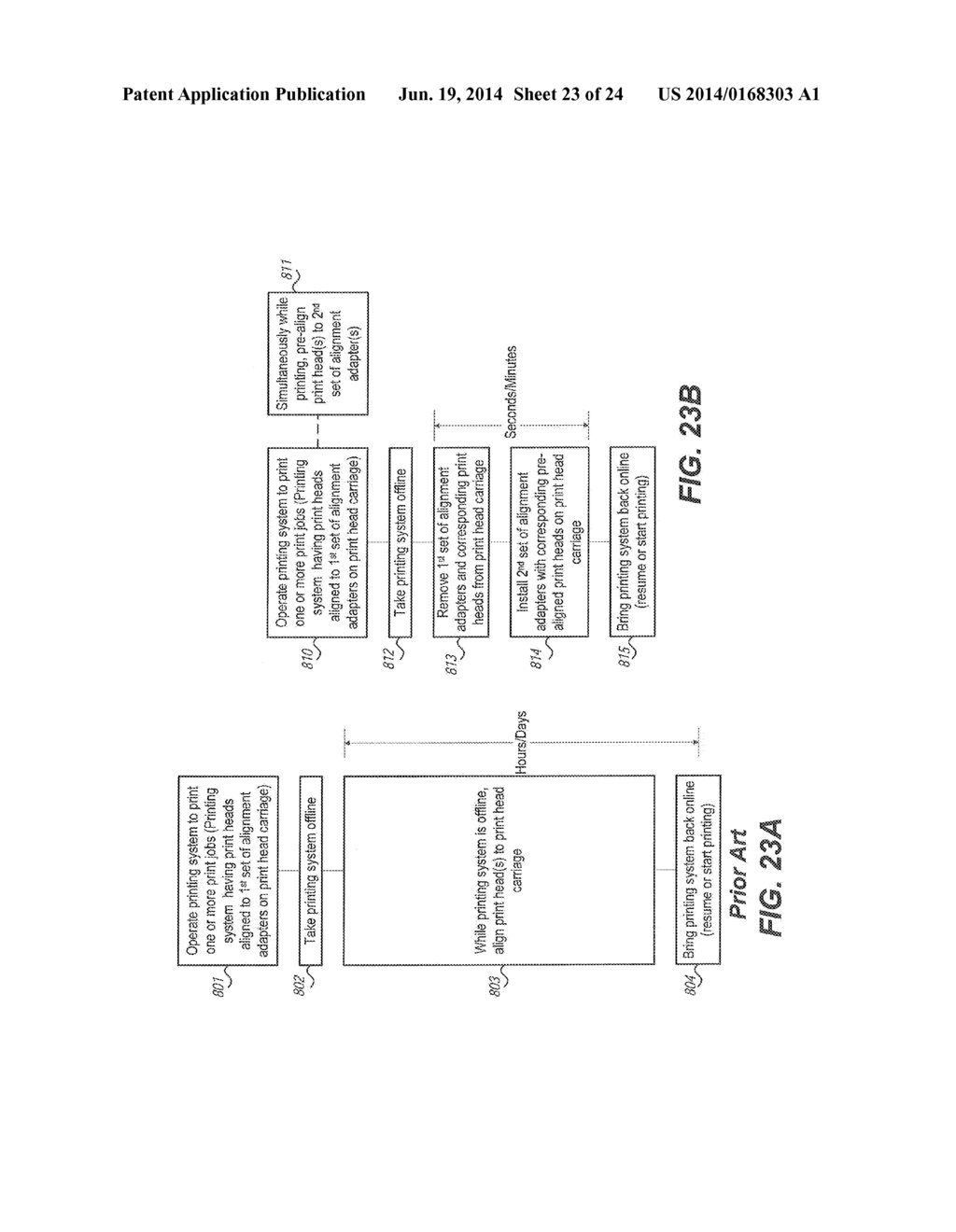 PRINT HEAD ALIGNMENT SYSTEMS AND METHODS FOR INCREASING PRINT RESOLUTION - diagram, schematic, and image 24