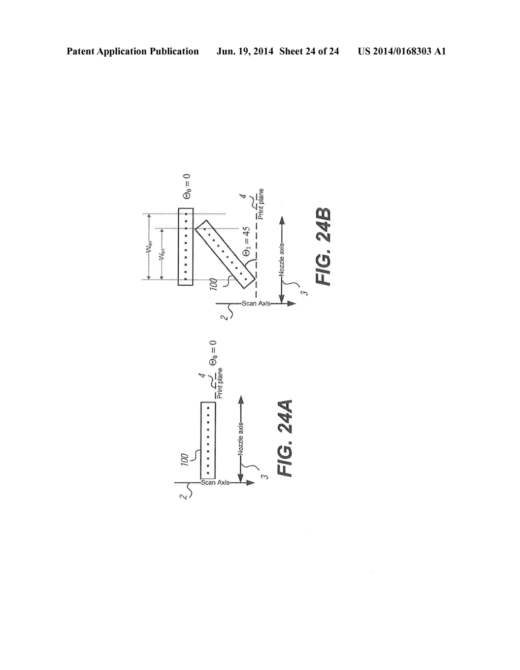 PRINT HEAD ALIGNMENT SYSTEMS AND METHODS FOR INCREASING PRINT RESOLUTION - diagram, schematic, and image 25