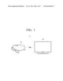 GLASSES APPARATUS AND METHOD FOR CONTROLLING GLASSES APPARATUS, AUDIO     APPARATUS AND METHOD FOR PROVIDING AUDIO SIGNAL AND DISPLAY APPARATUS diagram and image