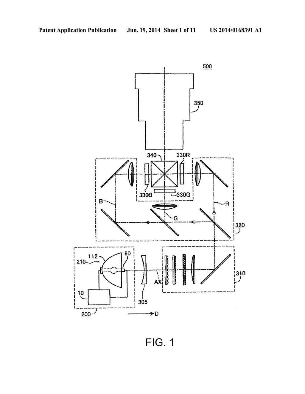 PROJECTOR AND PROJECTION SYSTEM - diagram, schematic, and image 02