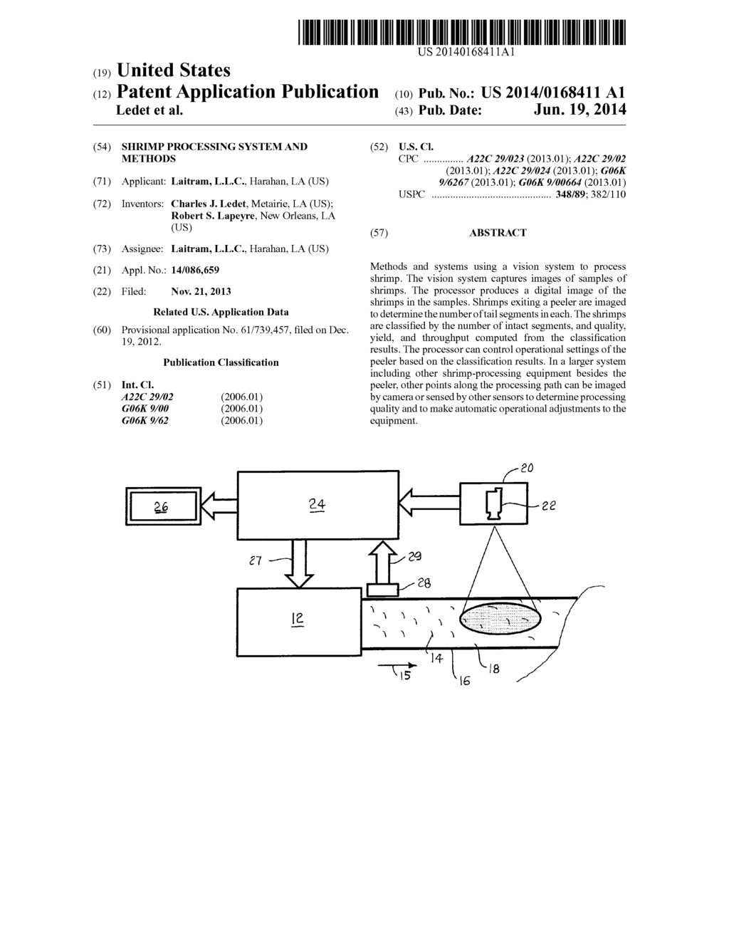 SHRIMP PROCESSING SYSTEM AND METHODS - diagram, schematic, and image 01