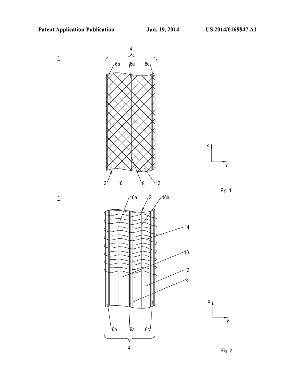 Lightning strike protection means and fibre composite component - diagram, schematic, and image 02