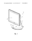 DOCKING STATION FOR TABLET DEVICE diagram and image