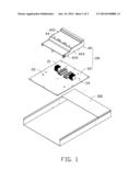 MOTHERBOARD MODULE HAVING AIR DUCT WITH INDICATORS diagram and image