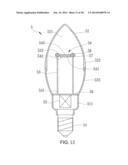 Full-Beam-Angle LED Bulb Structure diagram and image