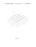 LIGHT EMITTING DIODE MODULE WITH HEAT-CONDUCTING POLES diagram and image