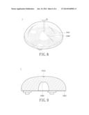 LENS STRUCTURE OF A LIGHT EMITTING DIODE diagram and image