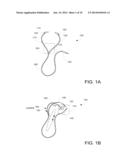 HEADPHONES WITH REDUCED TANGLING AND METHODS diagram and image