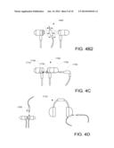 HEADPHONES WITH REDUCED TANGLING AND METHODS diagram and image