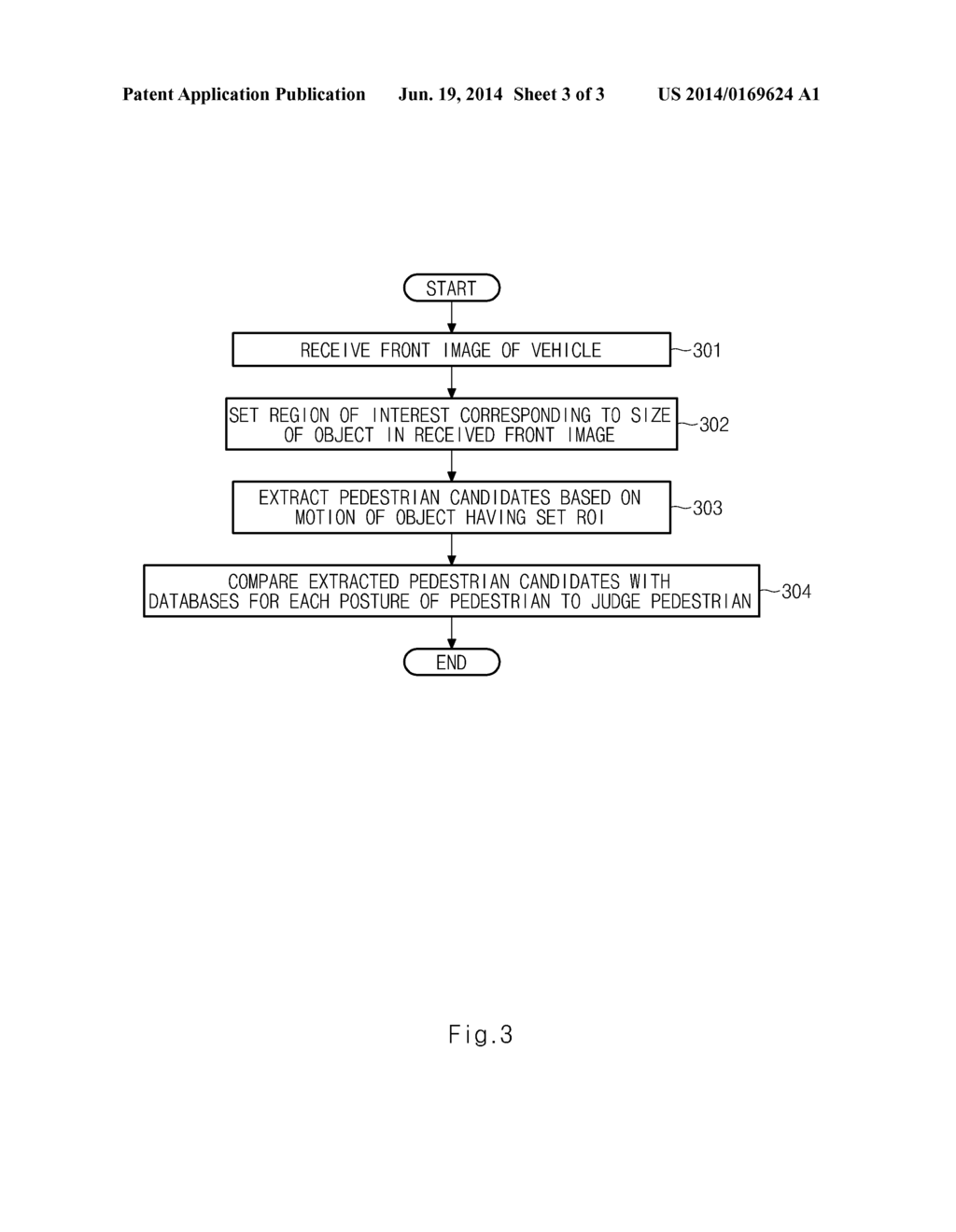 IMAGE BASED PEDESTRIAN SENSING APPARATUS AND METHOD - diagram, schematic, and image 04