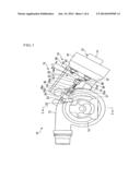 STOPPER STRUCTURE FOR REGULATING OPENING DEGREE OF NOZZLE VANE IN     TURBOCHARGER diagram and image