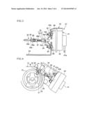 STOPPER STRUCTURE FOR REGULATING OPENING DEGREE OF NOZZLE VANE IN     TURBOCHARGER diagram and image