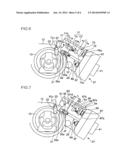 STOPPER STRUCTURE FOR REGULATING OPENING DEGREE OF NOZZLE VANE IN     TURBOCHARGER diagram and image