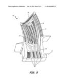 UBER-COOLED TURBINE SECTION COMPONENT MADE BY ADDITIVE MANUFACTURING diagram and image